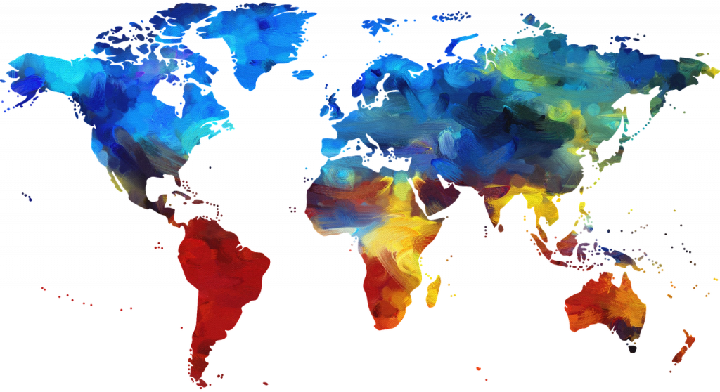 Mapa Mundi Países