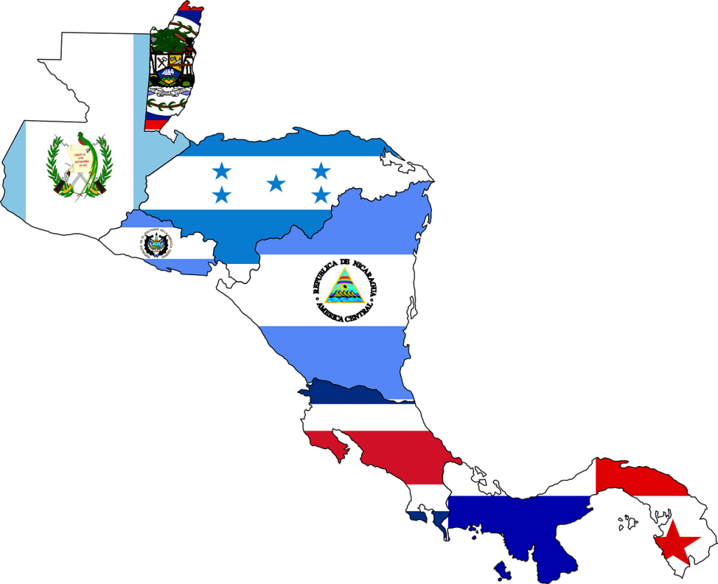 Mapa América Central