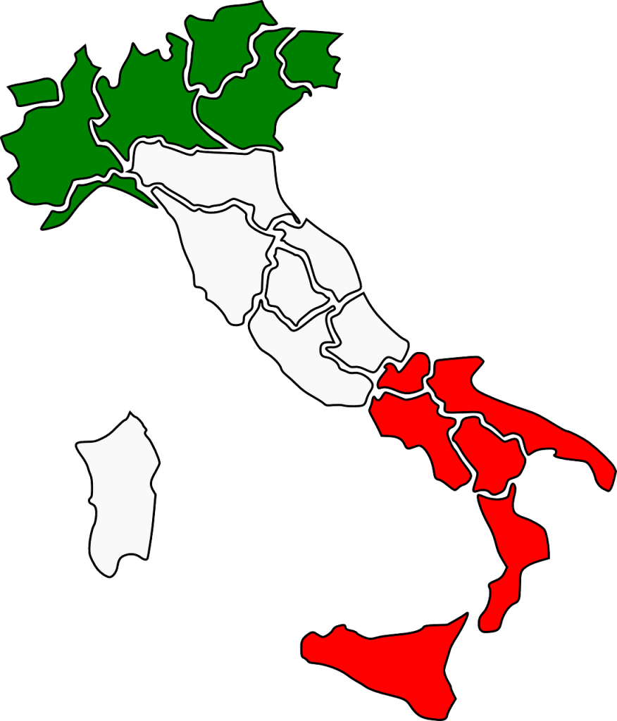Mapa da itália