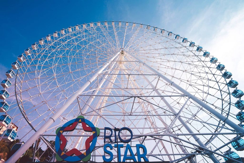 Roda gigante Rio Star no Rio de Janeiro, a maior da América Latina