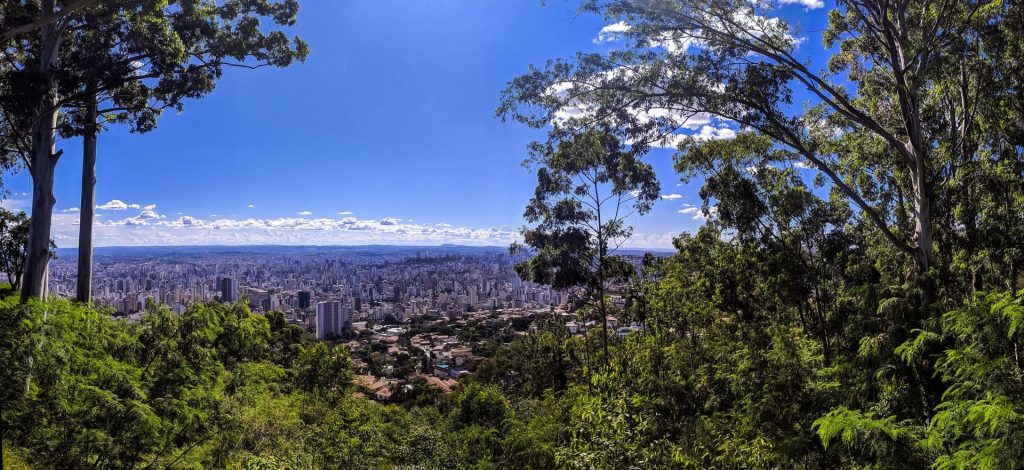 Vista panorâmica de Belo Horizonte Vista do Mirante