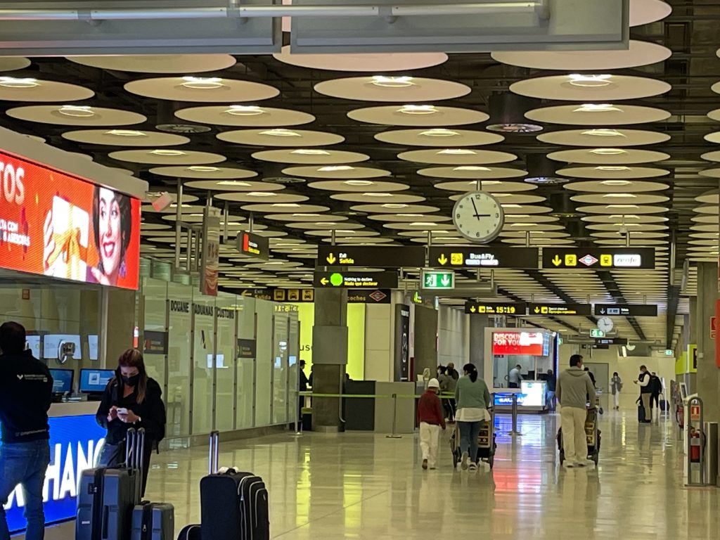 Aeroporto Barajas em Madrid