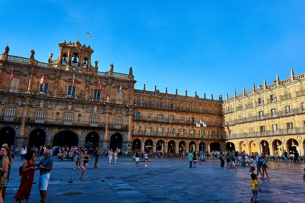 Salamanca na Espanha, praça princial