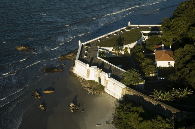 Fortaleza de Nossa Senhora dos Prazeres na Ilha do Mel em Paranaguá