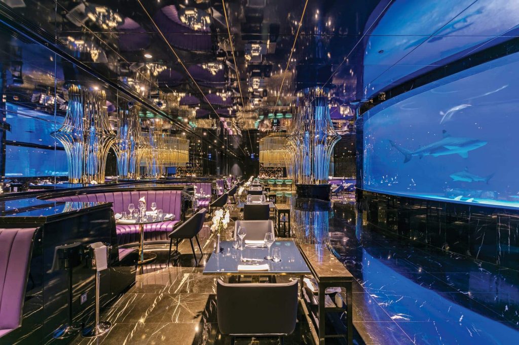 Nemo Restaurant and Lounge debaixo d'água