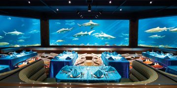 Restaurantes debaixo d'água