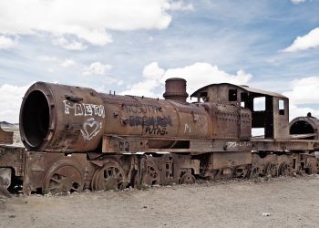 Cemitério de Trens do Salar de Uyuni