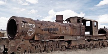 Cemitério de Trens do Salar de Uyuni